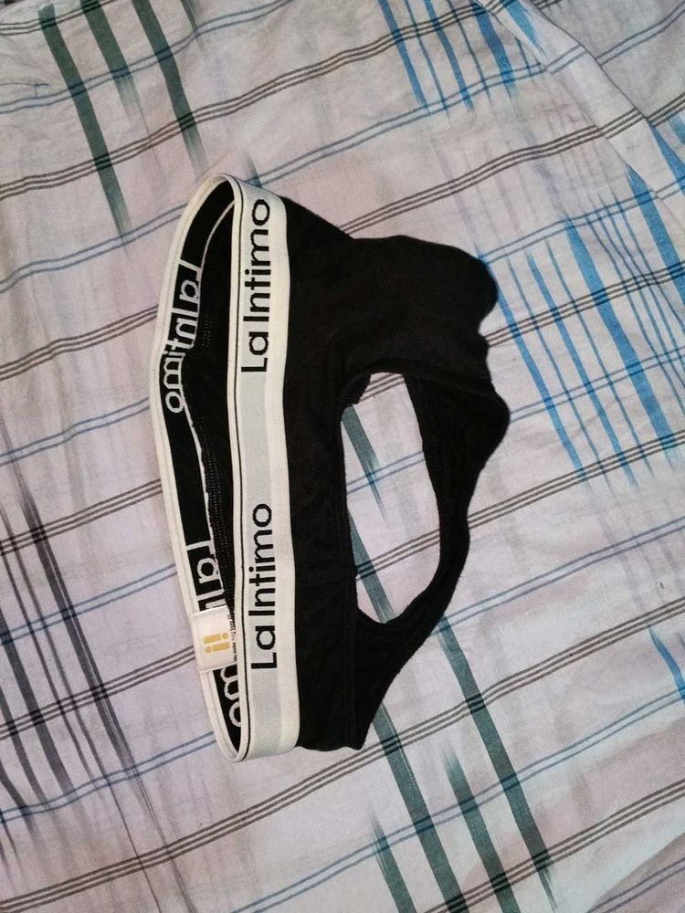 LA INTIMO Black Briefs