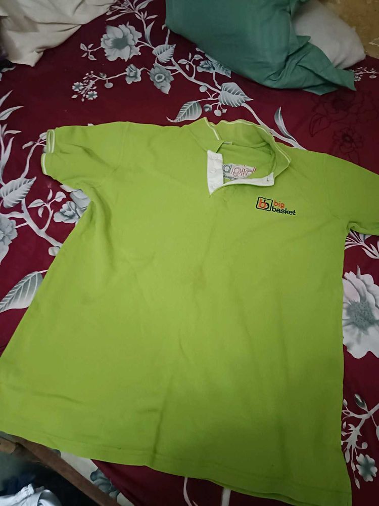 Green Bigbasket Polo Shirt
