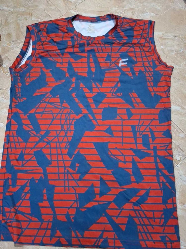 Men's Graphic Sleeveless T-Shirt