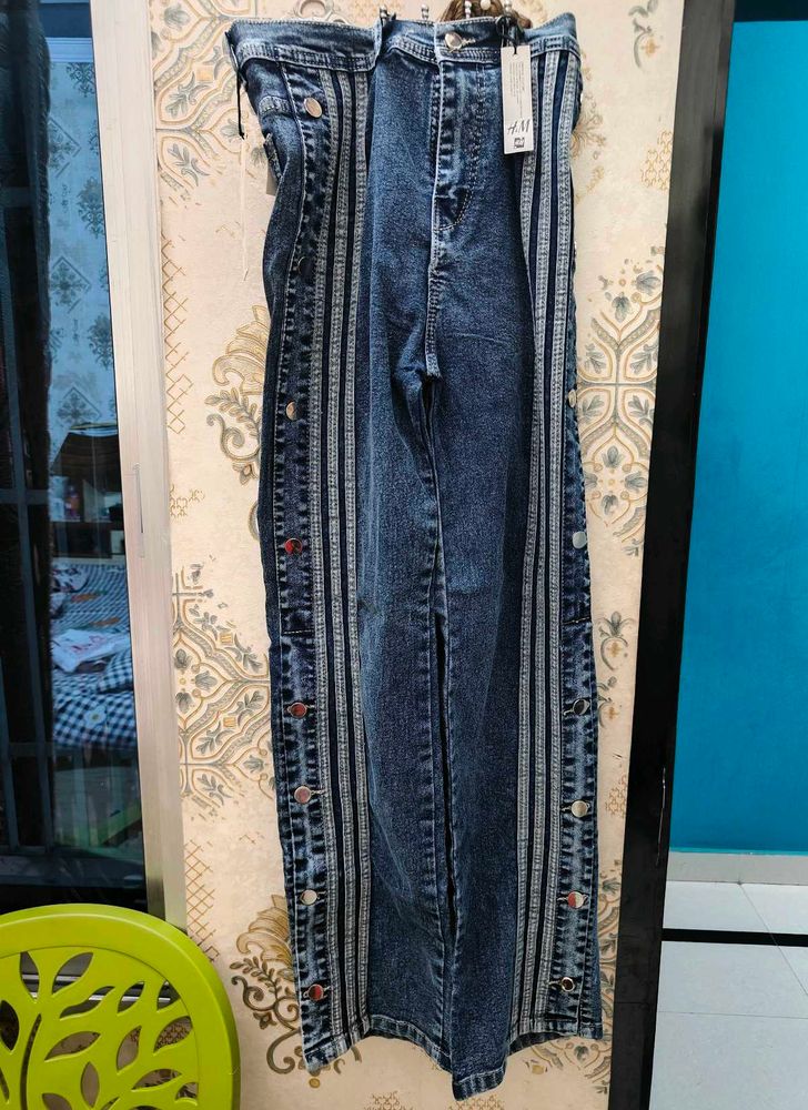 H&amp;M Stylish Wide leg denim