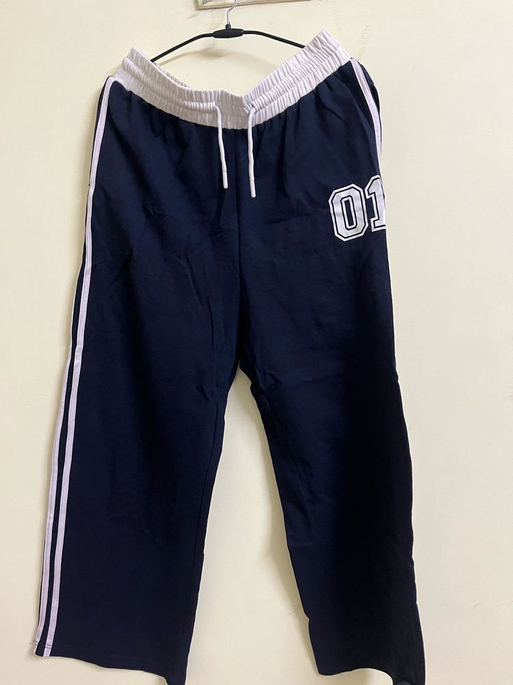 Navy Athletic Track Pants