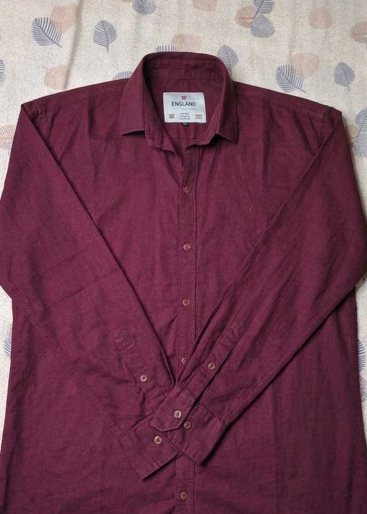 Maroon Casual Shirt💜