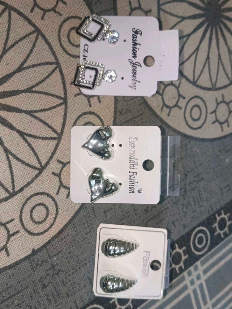 Assorted Earrings Set of 3