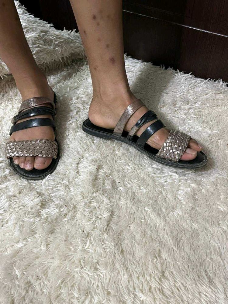 Steve Madden Woven Multi-Strap Sandals