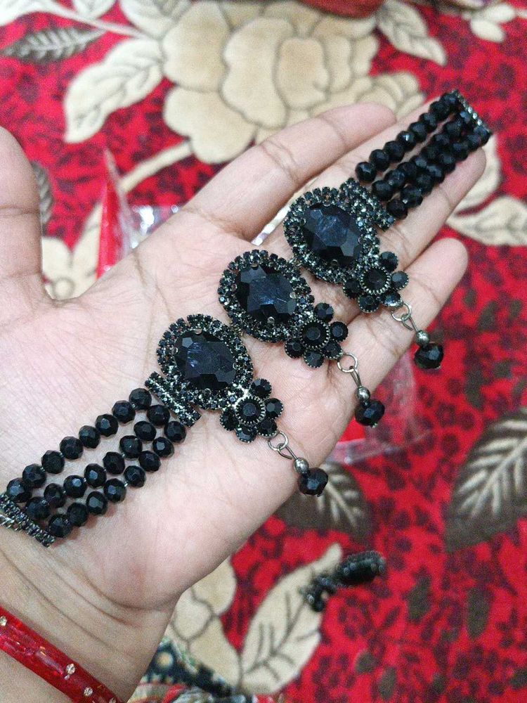 Elegant Black Jewelry Set