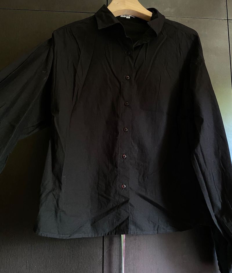 👕 Baesic World Oversized Black Shirt