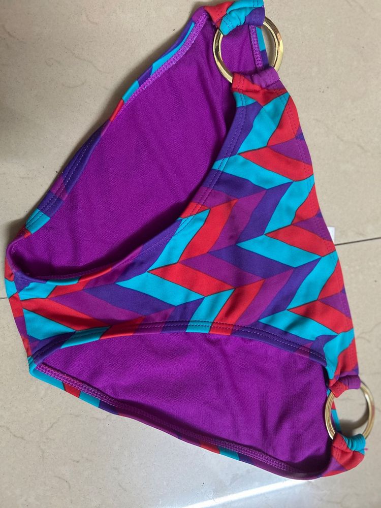 Patterned Bikini Bottom