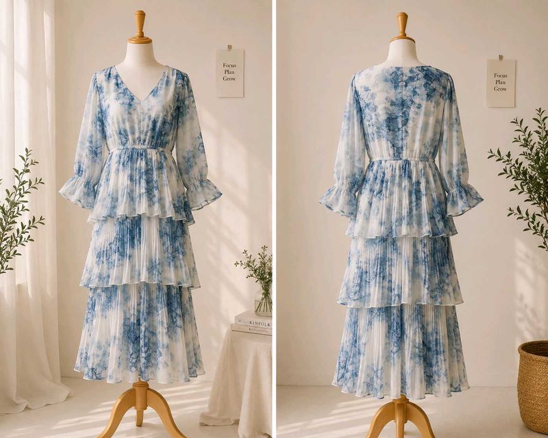 Bohemian Tiered Maxi Dress