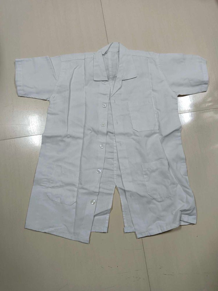 Chemistry lab coat,White  coat Sh