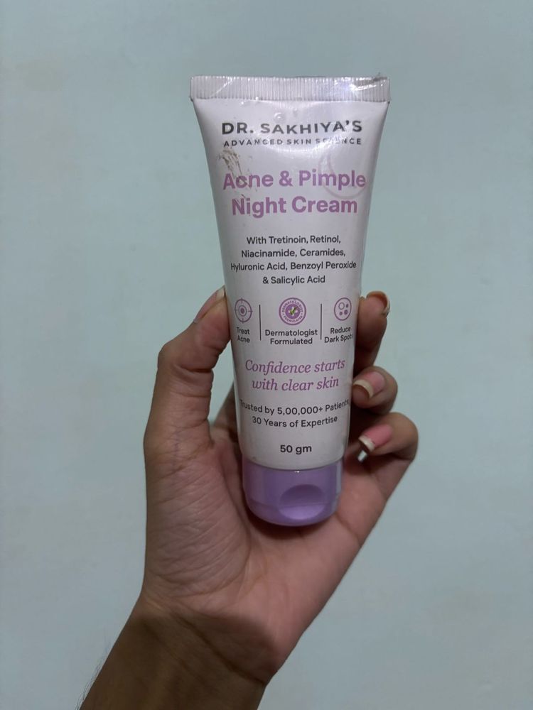 Dr. Sakhiya's Acne &amp; Pimple Night Cream