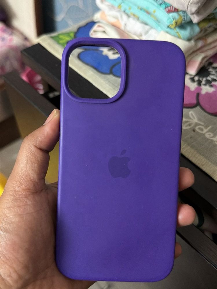 Purple Silicone Phone Case For iPhone 13 &amp; 14