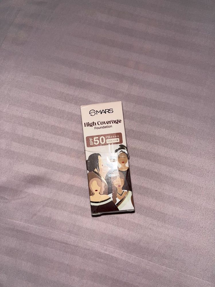 MARS high coverage foundation (brand new)