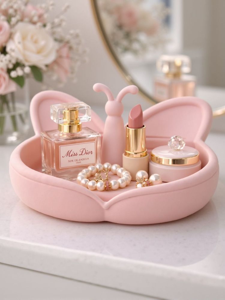 Blush Butterfly Jewelry Organiser