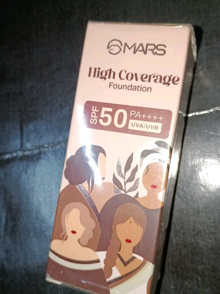 Mars High Coverage Foundation (shade-2)