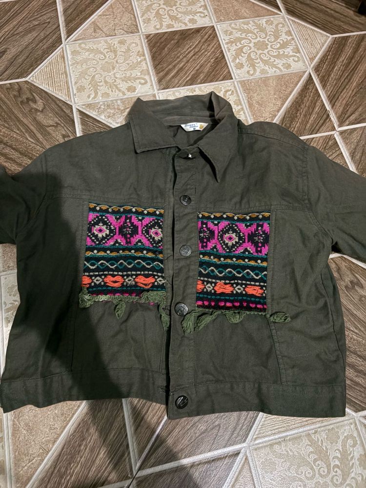 beautiful green jacket