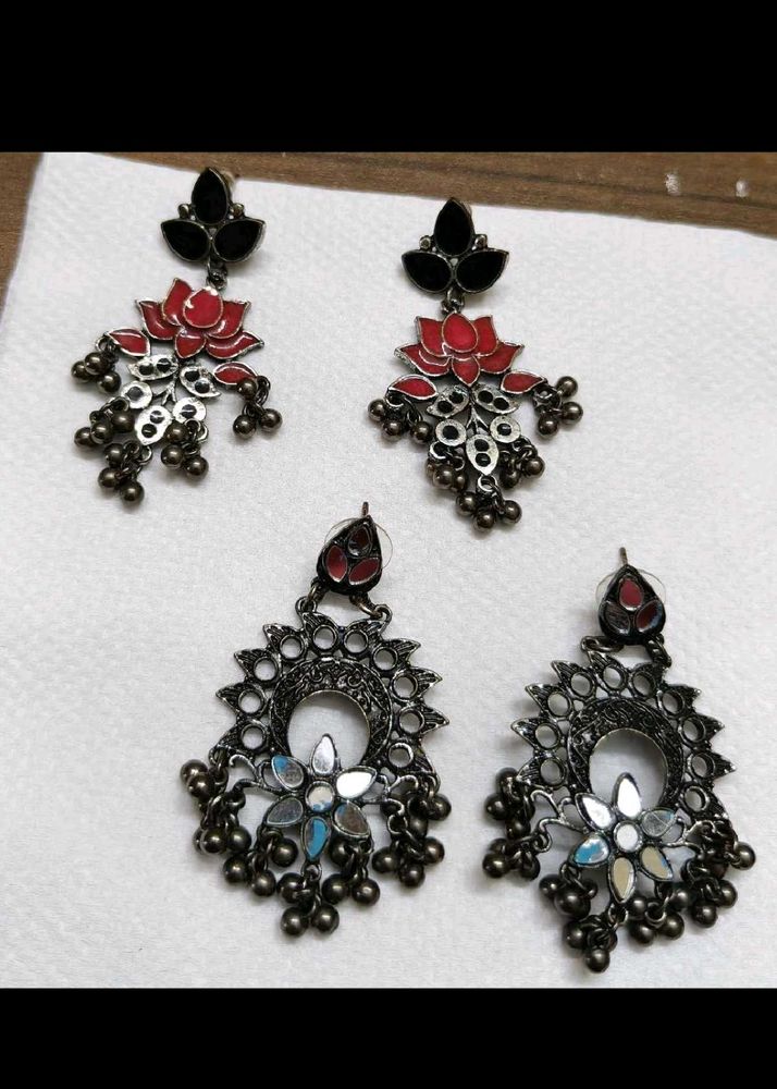 6 pairs of earrings