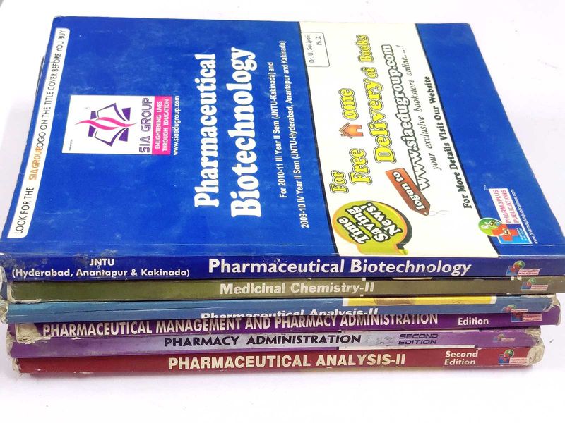 Lot of Pharmaceutical Science 6 Books
