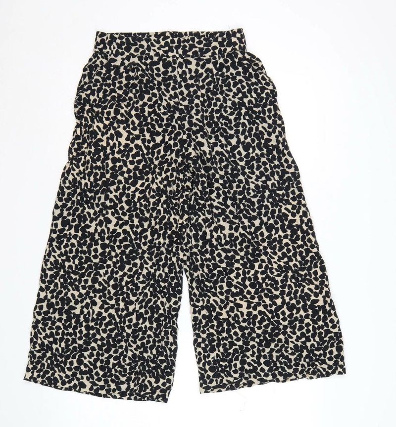 H&amp;M Stylish Wide-Leg Printed Pants