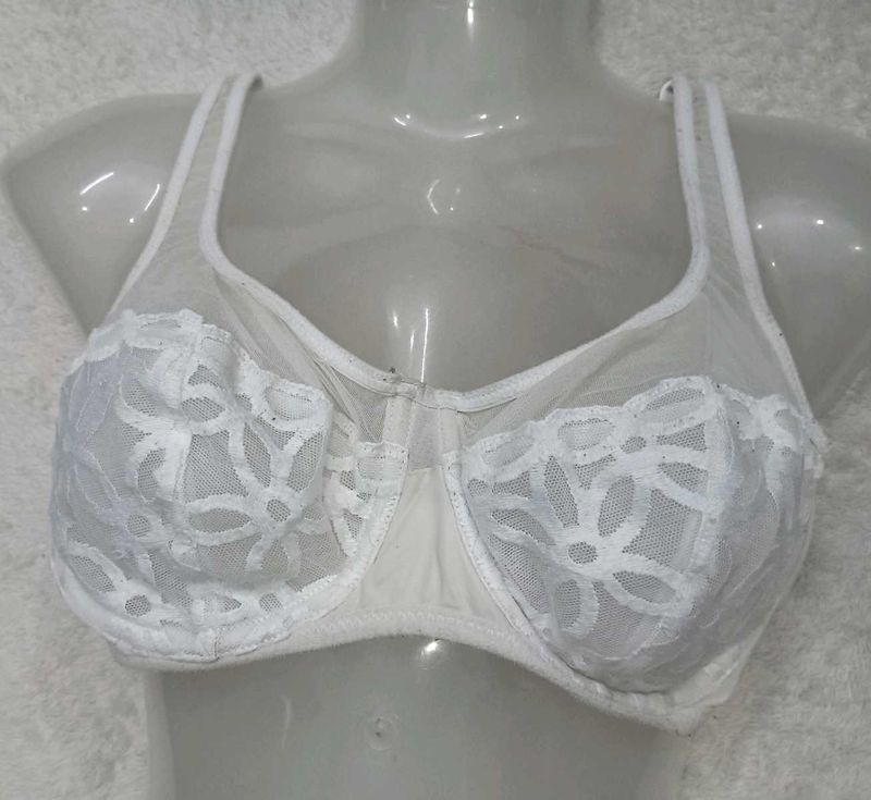 Sheer White♥️ Lace Bra