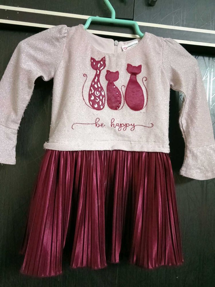 Sparkly Cat Dress Branded
