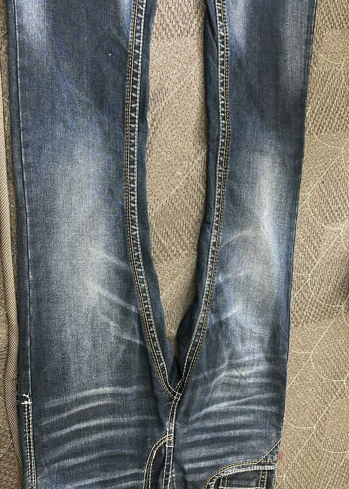 Stylish Blue Denim Jeans