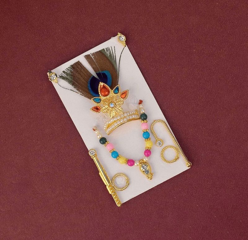 Ladoo Gopal Ji Shringar Set ( Jewellery)