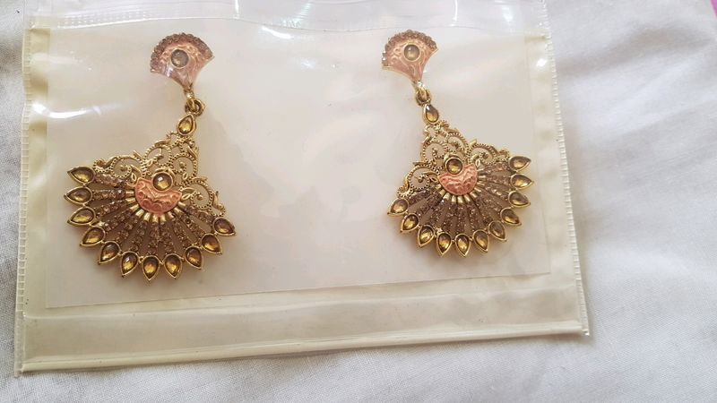 Peach Earrings