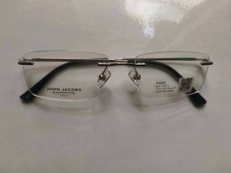 John Jacobs Rimless Eyeglasses