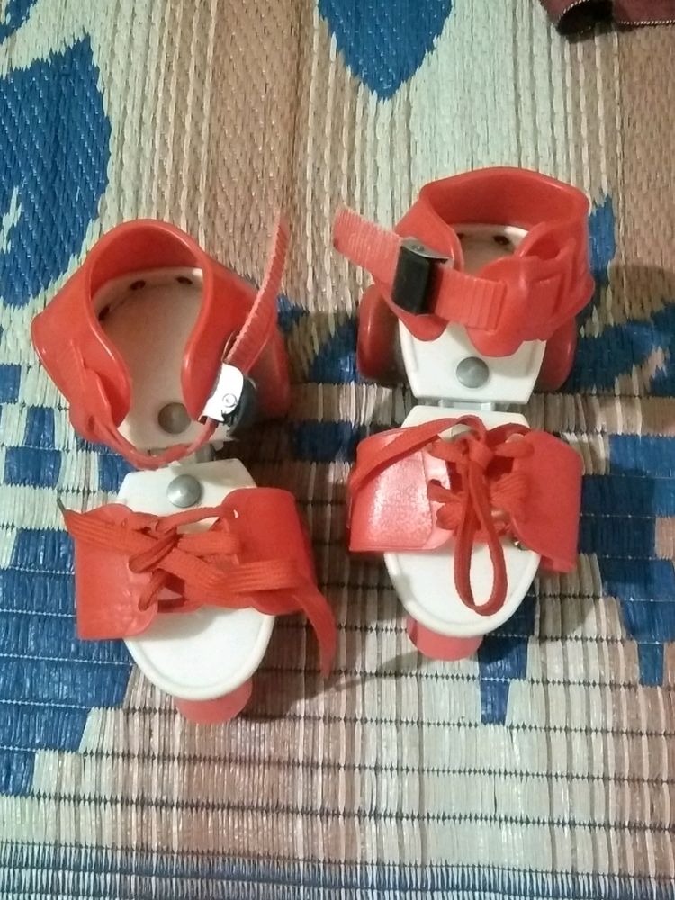 Vintage Adjustable Roller Skates for Kids