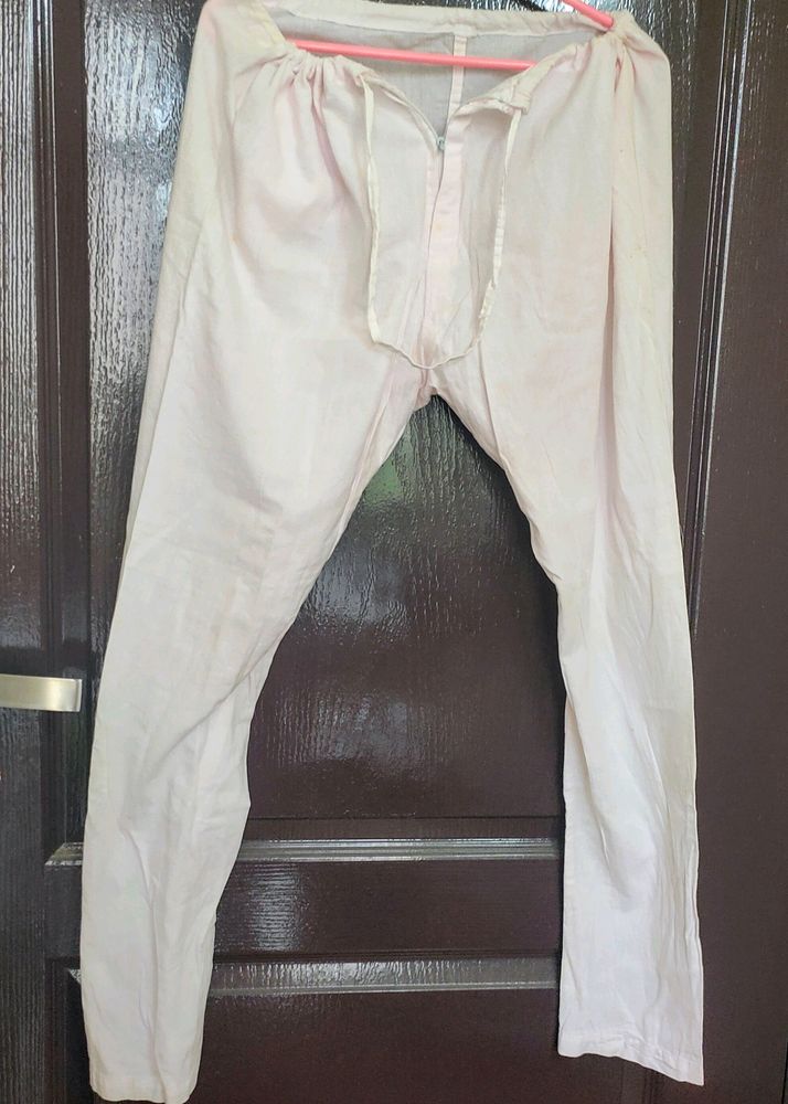 A White Pyjama For Men, Size Medium.