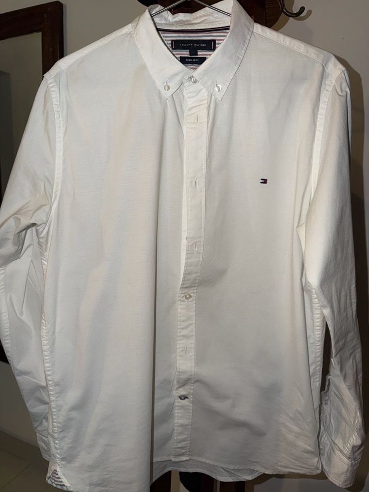 Tommy Hilfiger White Oxford Shirt
