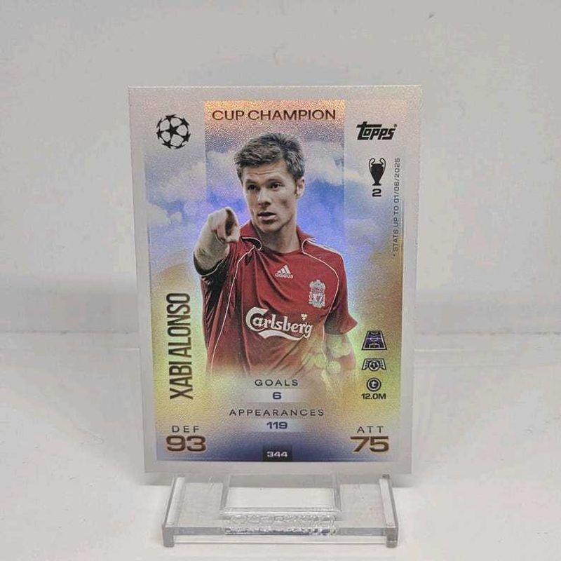 ⭐Rare Xabi Alonso cup champion 🏆