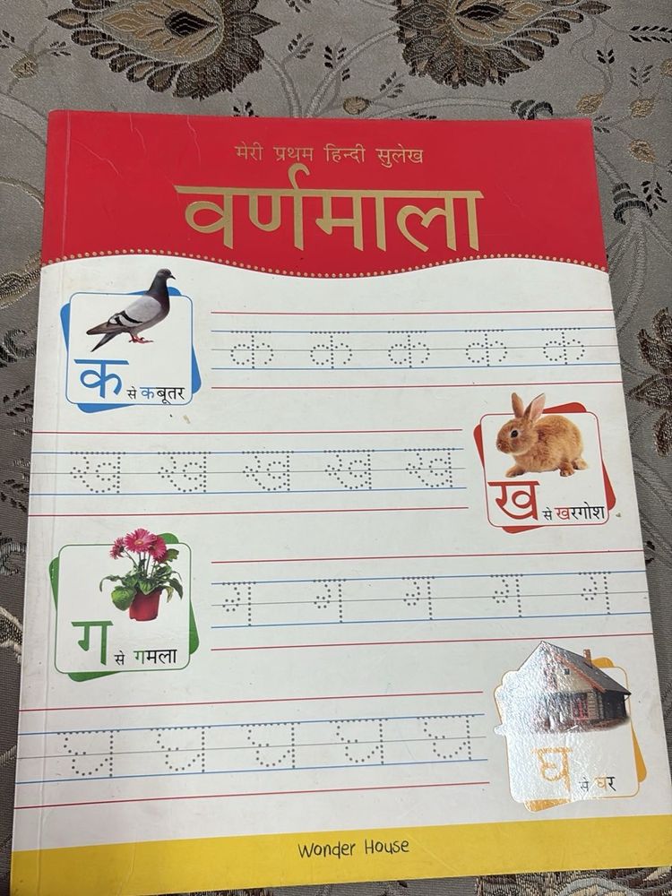 Learn Varnamala Hindi Writing Book