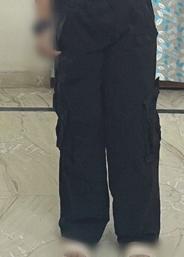 Black Cargo Pants