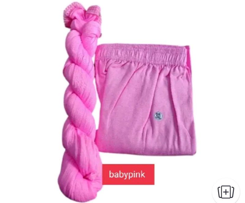 Beautiful Pink Dupatta and Set