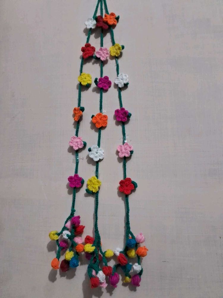 Handmade Crochet Flower Paranda