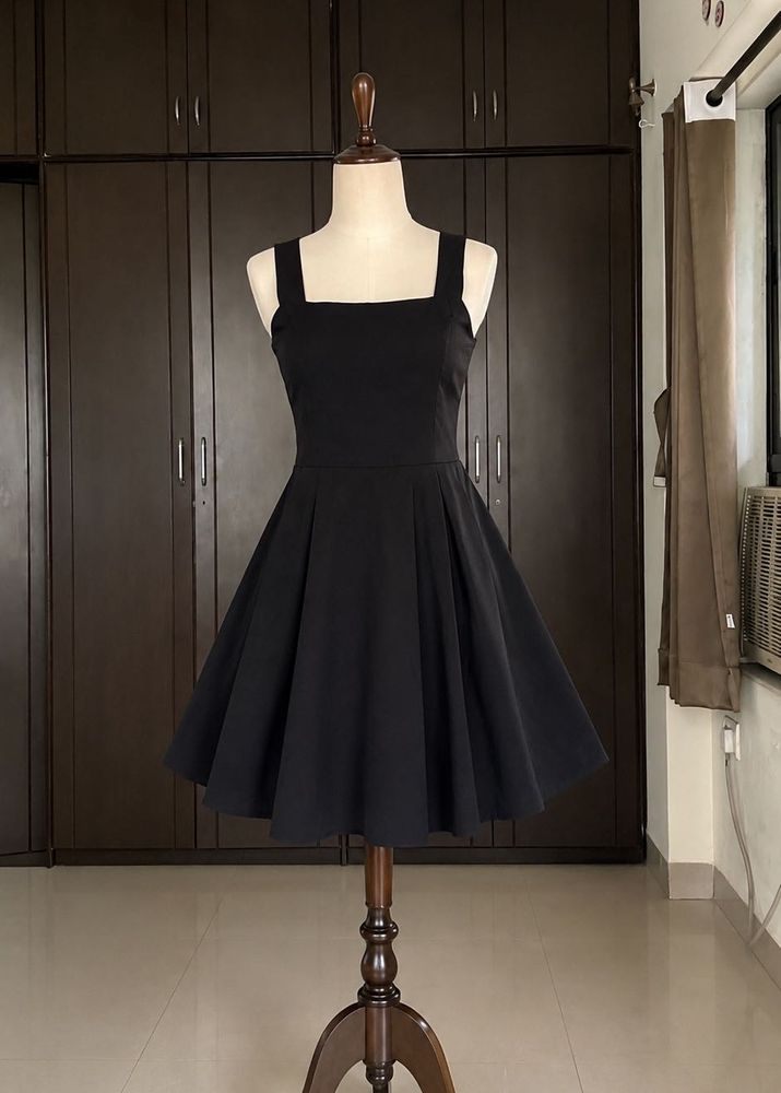 Classic Black A-Line Dress