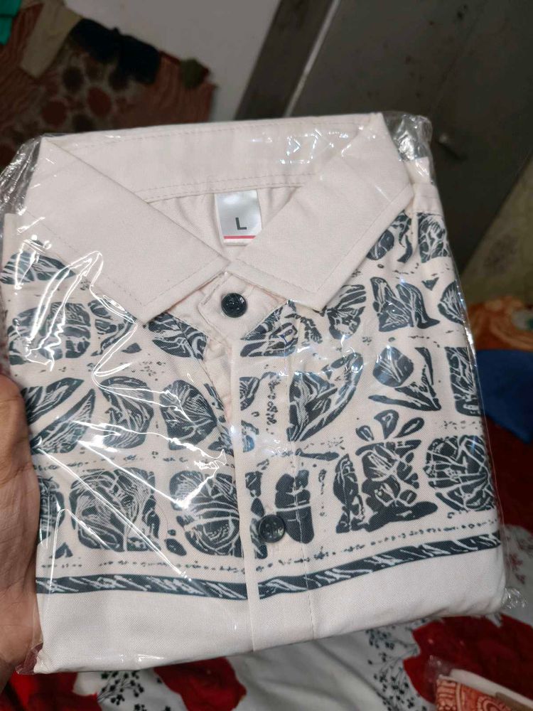 Men's Printed Casual Shirt