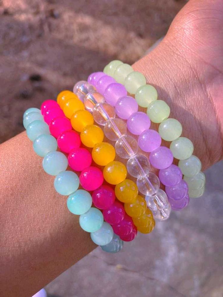 Colorful Beaded Bracelet Set