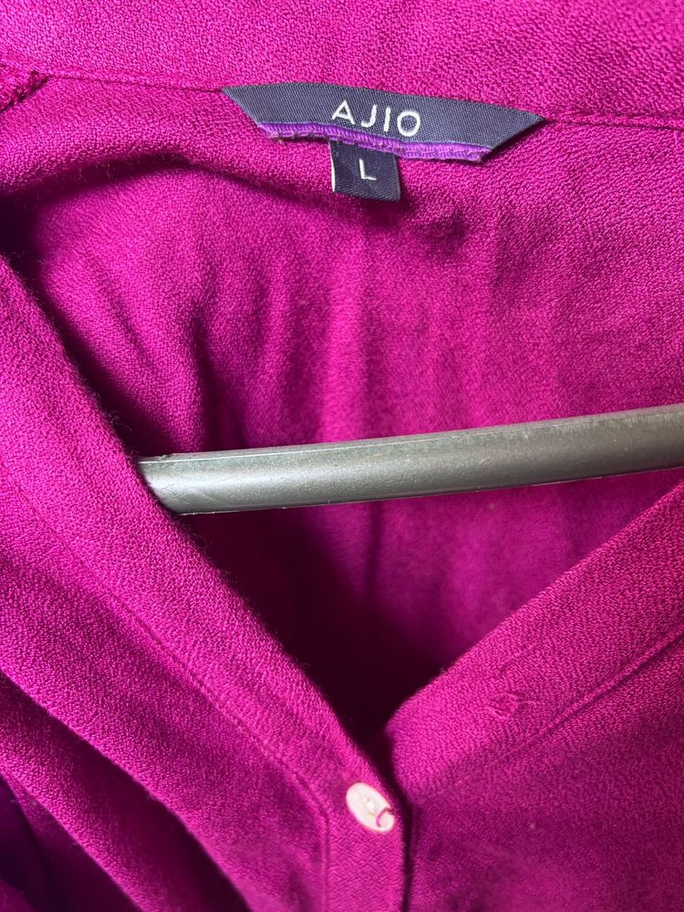 Purple long sleeve blouse/shirt