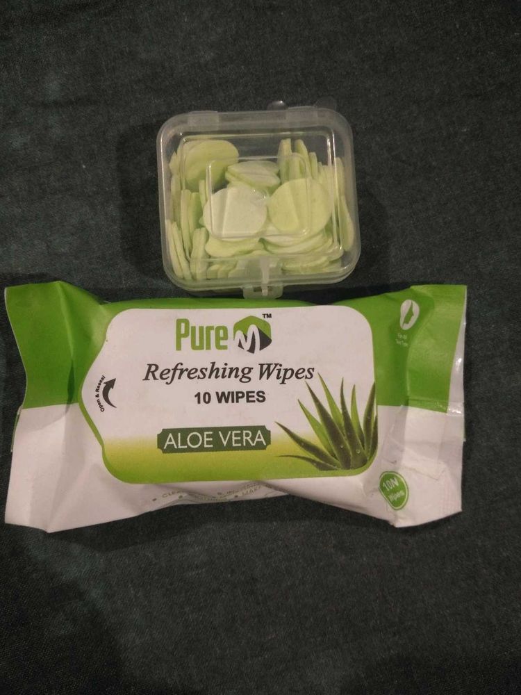 Pure M Aloe Vera Refreshing Wipes