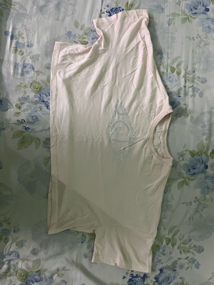 Pink Sleeveless Top