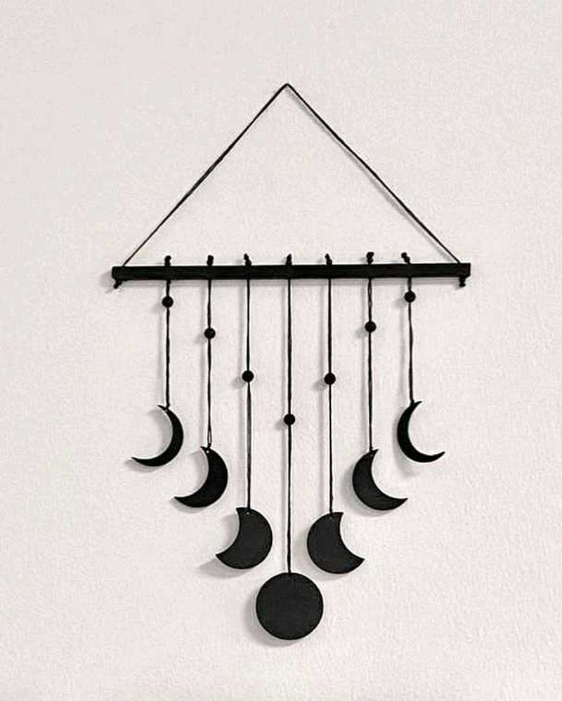Boho Moon Phase Wall Hangin
