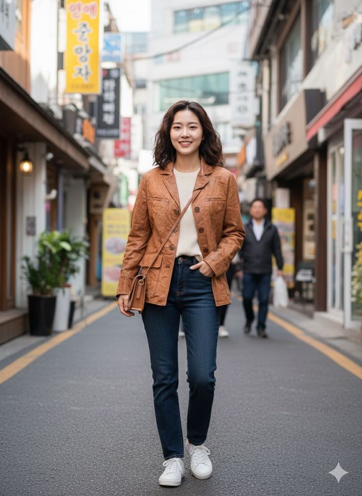 Girls Original Leather Jacket