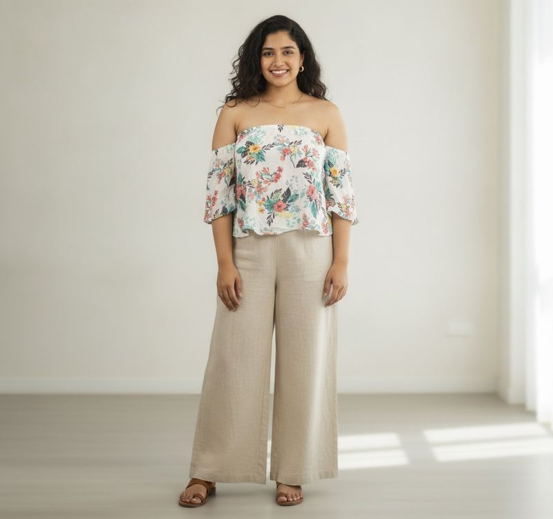 Floral Off-The-Shoulder Top