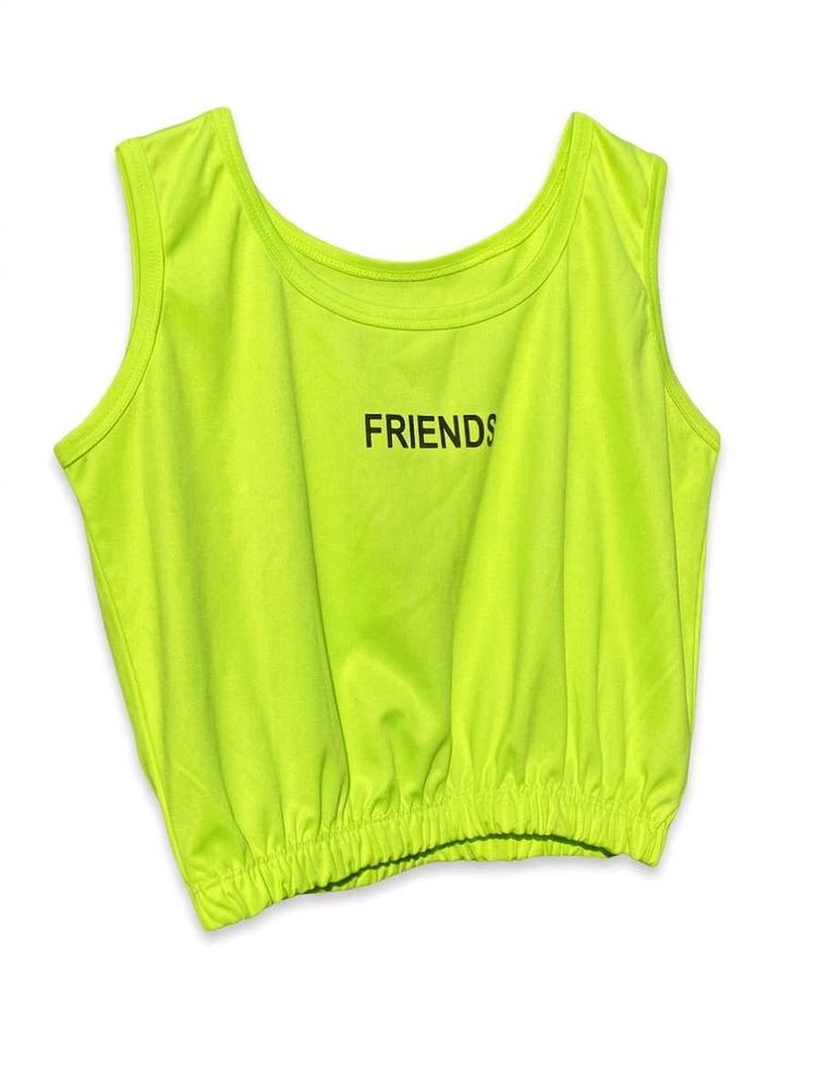 Neon Friends Graphic Tank Top