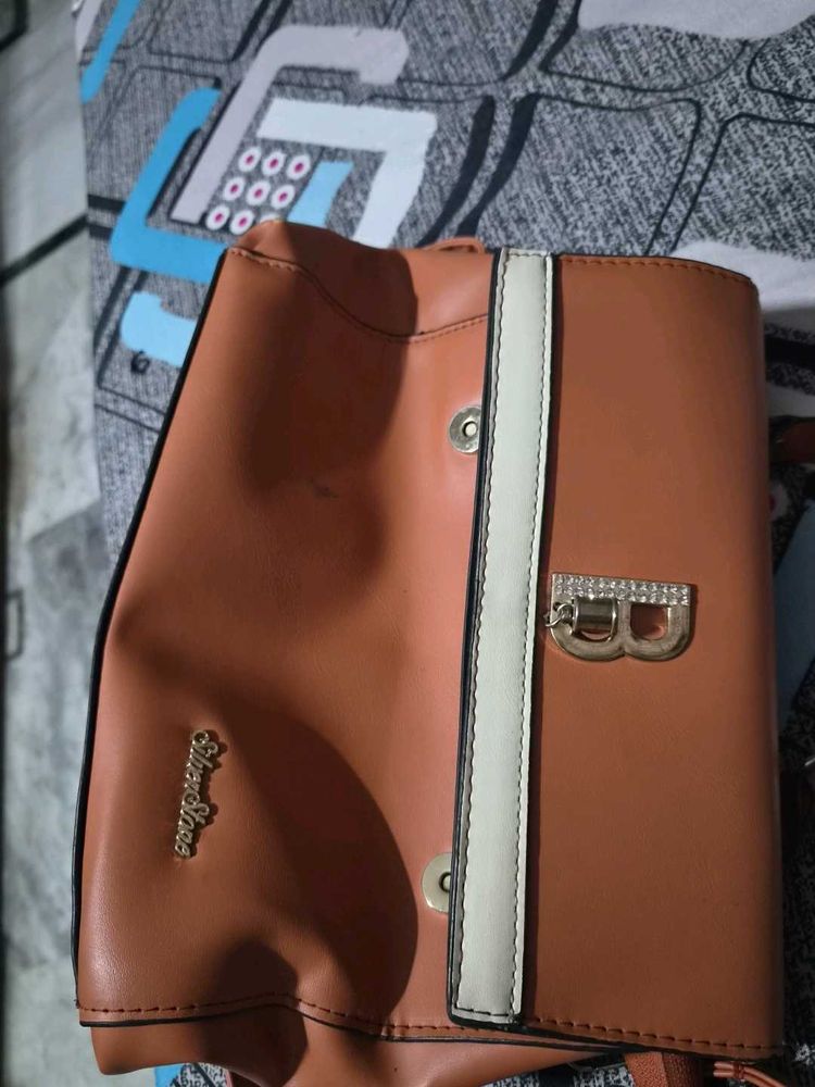 Chic Brown Handbag