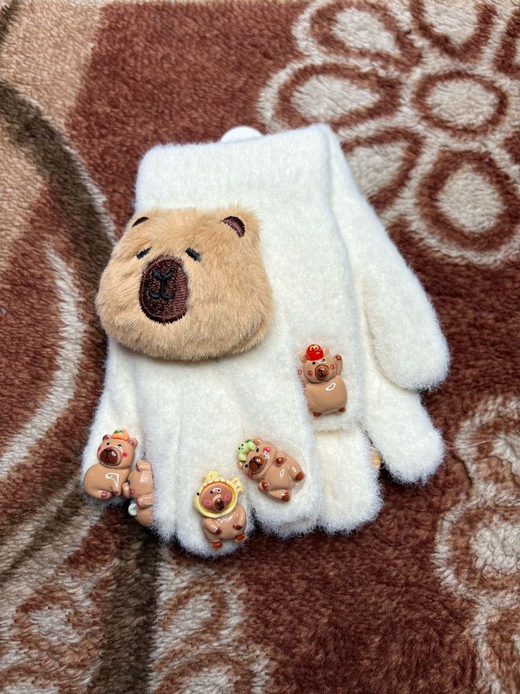 Stock Clear 2025 Cute Bear Cartoon Gloves