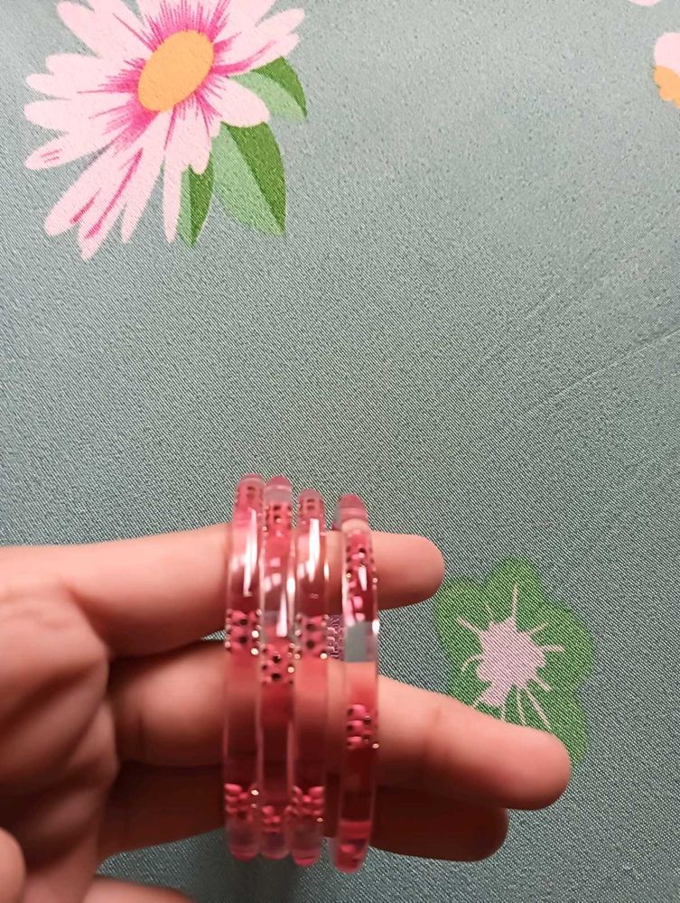 Set of Pink Bangles