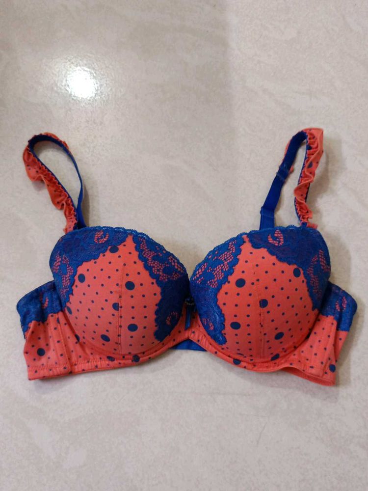 Stylish Polka Dot Bra